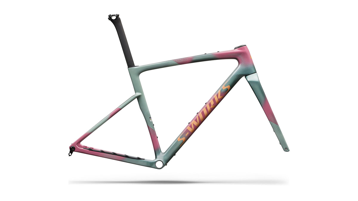 2027 Specialized S-Works Crux 5 Frameset - FACT 12r Carbon (Satin Carbon / Amethyst Frost / 54)