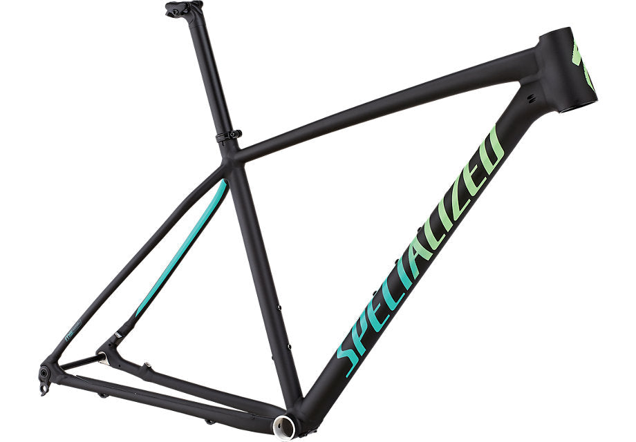 Specialized 2019 Chisel Men Ds-Works 29 Frm Gloss Tarmac Black/Mint/Team Y (Satin Gloss Black / Cali Fade / S)