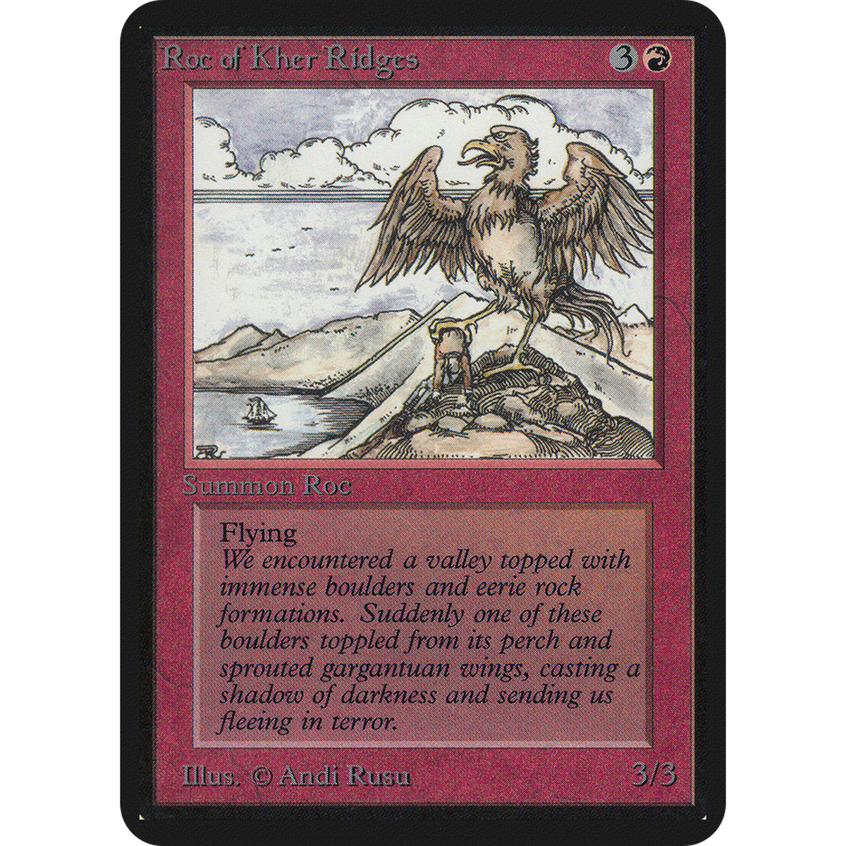 Roc of Kher Ridges [Limited Edition Alpha] (Moderately Played)