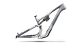 2026 Specialized S-Works Stumpjumper 15 EVO Frameset  - FOX FLOAT X GENIE Factory (Satin Shadow Silver / Ashen Grey / Gloss Black Liquid Metal / S1)
