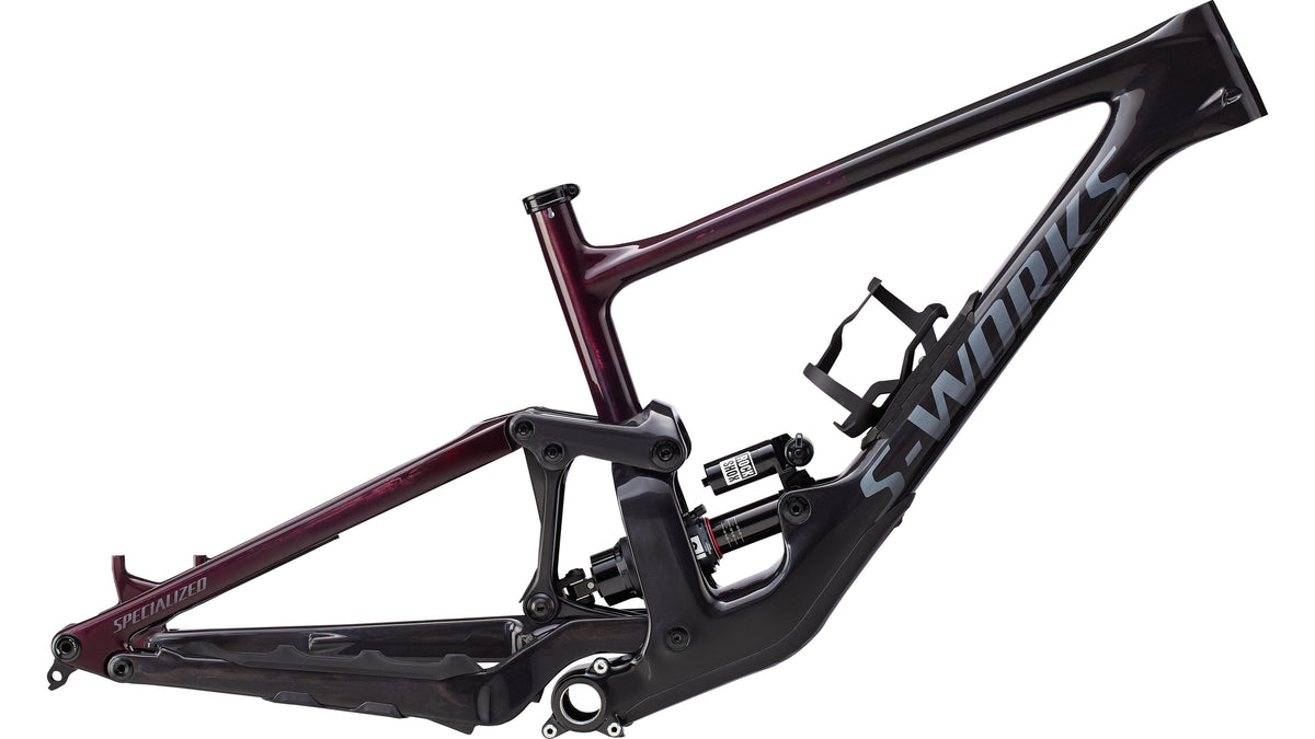 2025 Specialized S-Works Enduro Frameset (Gloss Rebel Pink Tint Carbon / Fog Tint / S3)