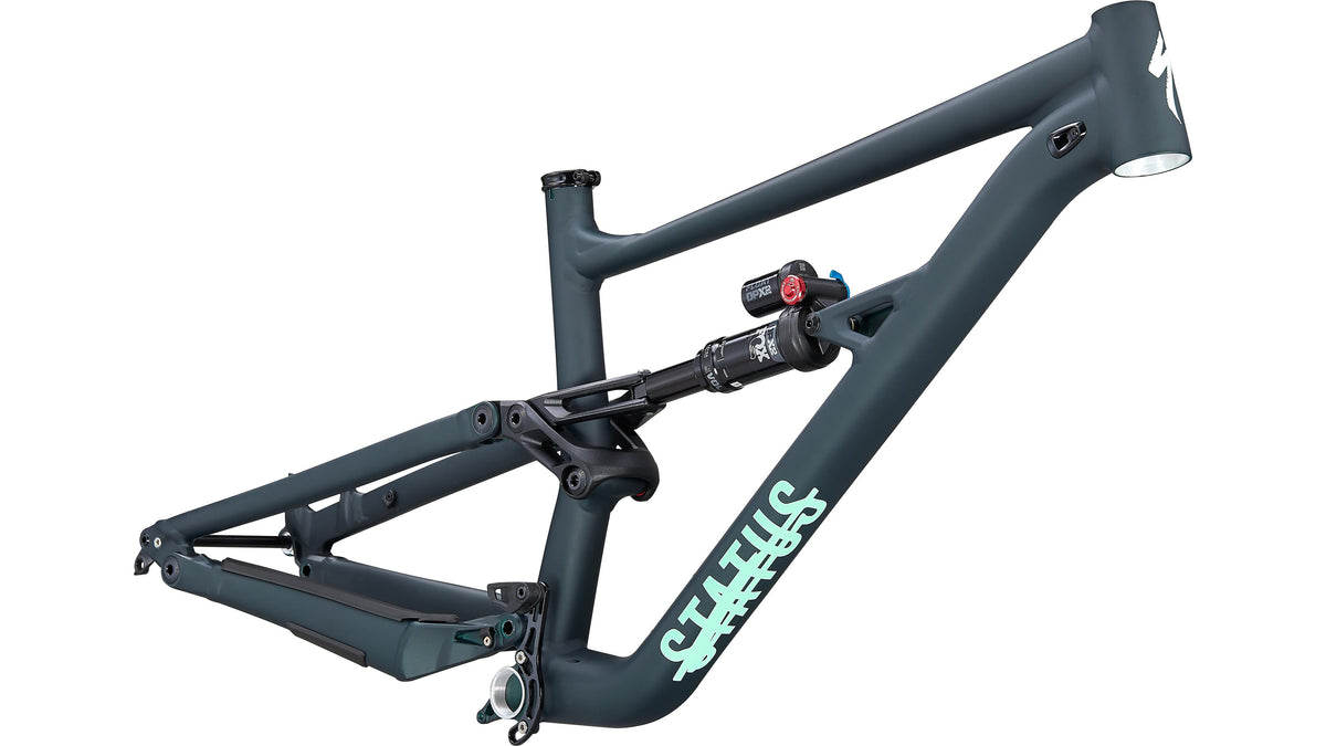 2021 Specialized Status 140 Frameset (Satin Forest Green / Oasis / S1)