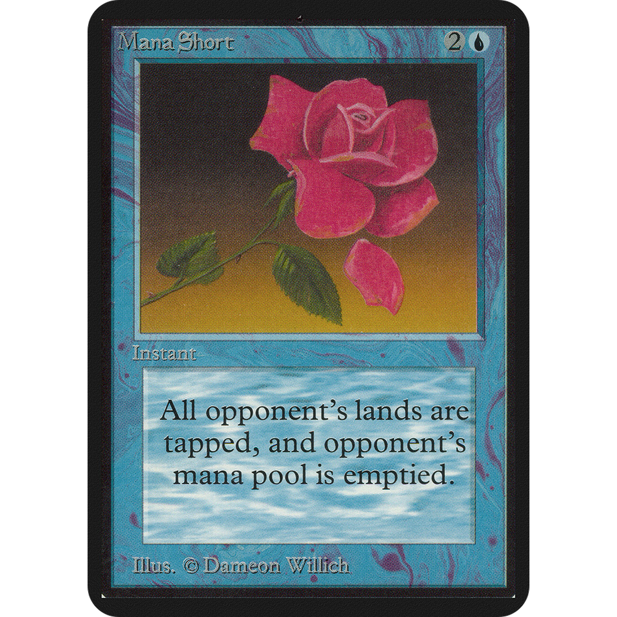 Mana Short [Limited Edition Alpha] (Near Mint)