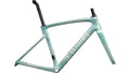 2024 Specialized S-Works Roubaix SL8 Frameset - FACT 12R Carbon (Satn Metallic White Sage / Ink / White Sage / 56)