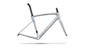 2027 Specialized S-Works Roubaix SL8 Frameset - FACT 12r Carbon (Gloss White Silver Metallic / White / 54)