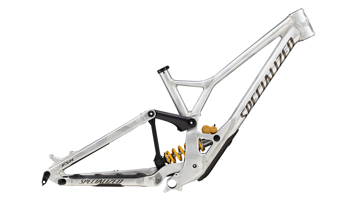 2025 Specialized Demo Race Frameset (Gloss Flake Silver / Gunmetal / Brushed / S3)
