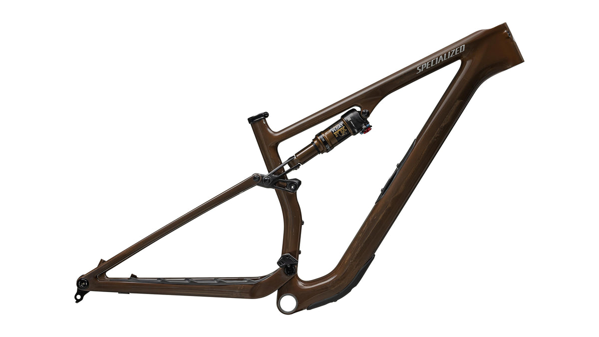 2026 Specialized Epic 8 Pro EVO Frameset  - FOX FLOAT Factory (Gloss Photon Orange Tint / Silver Dust / L)