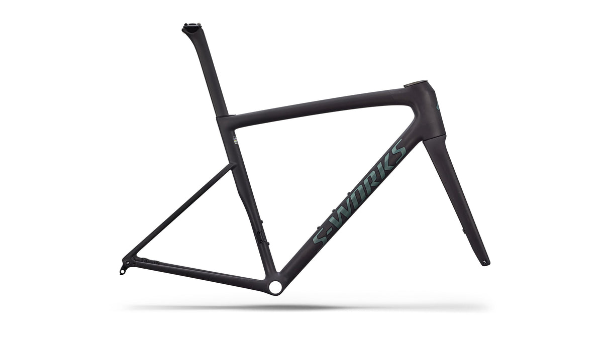 2026 Specialized S-Works Tarmac SL8 Frameset - FACT 12r Carbon (Rtp Raw Carbon / Gloss Premium Fjord / 54)