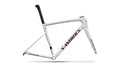 2026 Specialized S-Works Tarmac SL8 Frameset - FACT 12r Carbon (Satin Carbon / Cyan To Blue Viavi Pearl Front Edge Fade / Metallic White Silver / 54)