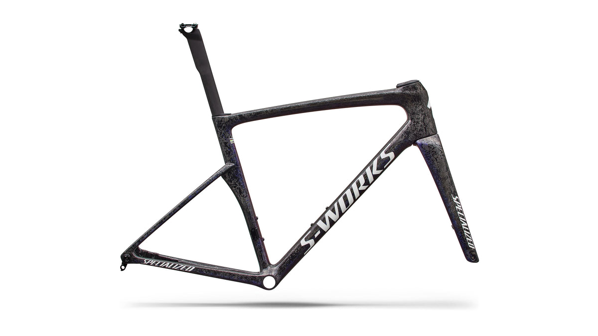2027 Specialized S-Works Tarmac SL9 Frameset - FACT 12r Carbon (Gloss Carbon / Red To Blue Pearl / White / 54)