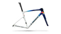 2027 Specialized S-Works Tarmac SL9 Team Replica Frameset - Red Bull - BORA - hansgrohe (Gloss Metallic White Silver / Deep Blue / 49)