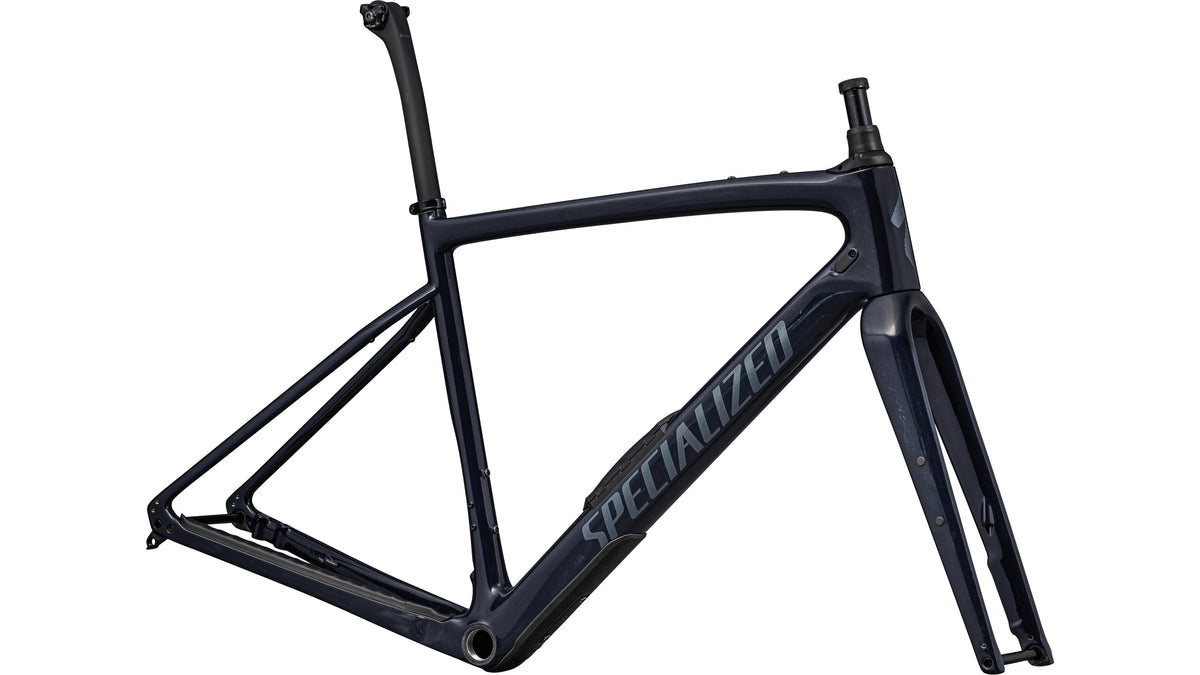 2024 Specialized Diverge Frameset - FACT 9r Carbon (Gloss Dark Navy Granite Over Carbon / Pearl / 54)