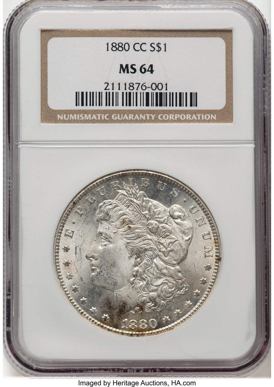 1880-CC Morgan Dollar NGC MS64