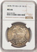 1878 7TF Reverse of 1878 Morgan Dollar NGC MS66 (780477003)