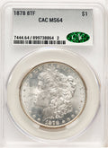 1878 8TFVAM 17 Diagonal in 8 Morgan Dollar CACG MS64