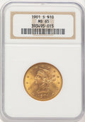 1901-S $10 Liberty Eagle NGC MS65