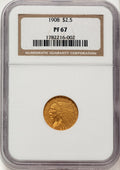 1908 $2.50 Proof Indian Quarter Eagle NGC PR67