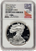 2017-S Proof Silver Eagle Limited Edition Proof Set 1 oz ER John NGC PF70 Mercanti