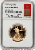 2019-W Proof Gold Eagle 1/2 oz Kenneth Bressett Red Book NGC PF70