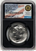 2017 Palladium Eagle 1 oz ER Miles Standish NGC MS70