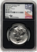 2020-W Palladium Eagle 1 oz Burnished FDI John NGC MS70 Mercanti