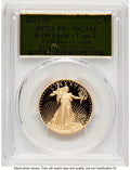 2021-W Type 2 Proof Gold Eagle 1/2 oz FDI Gold Foil PCGS PR70