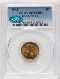 1941 1C Doubled Die Obverse FS-101 Lincoln Cent PCGS MS66