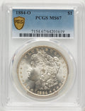 1884-O Morgan Dollar PCGS MS67
