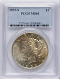 1935-S Peace Dollar PCGS MS64