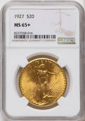 1927 $20 Saint-Gaudens Double Eagle NGC MS65+