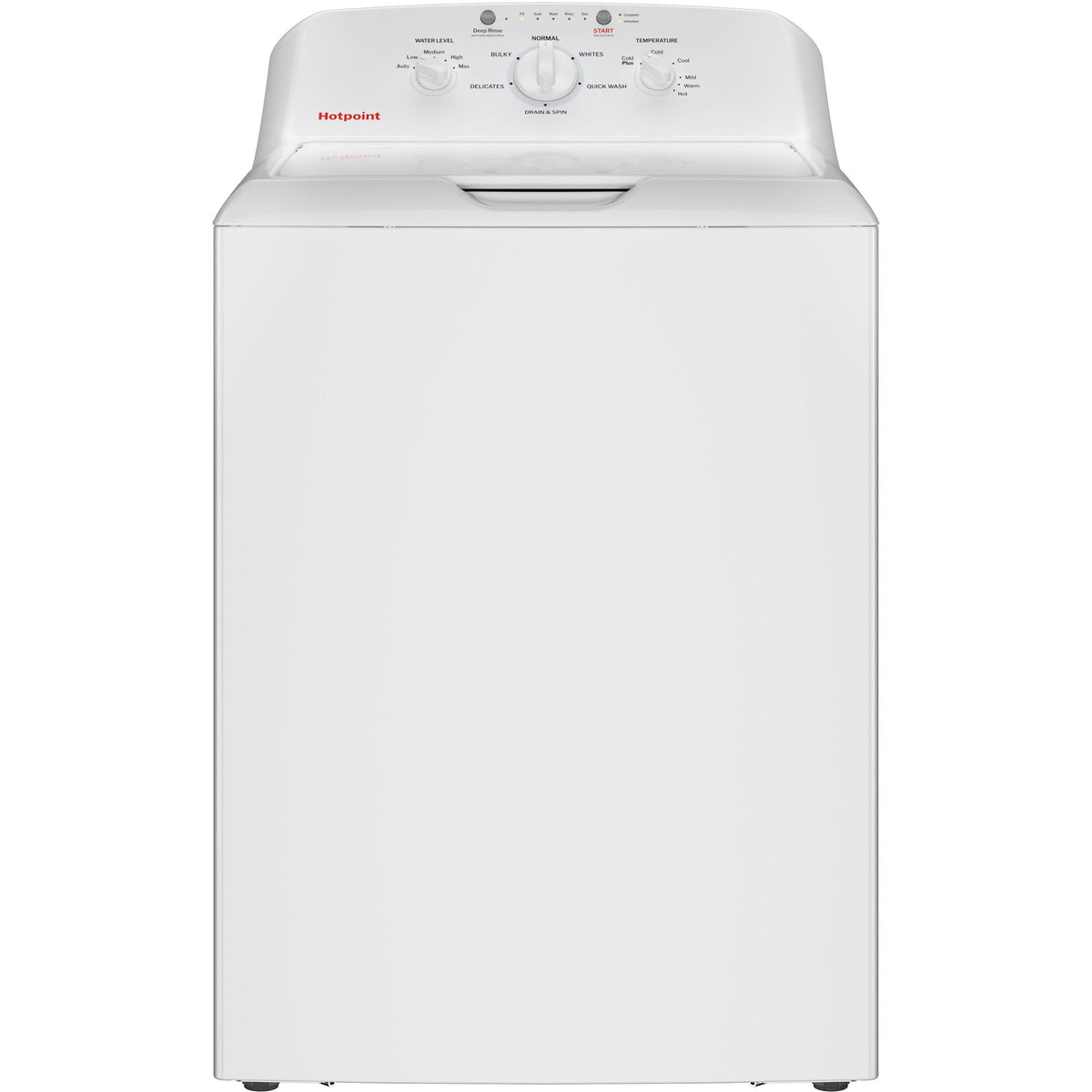 Hotpoint 4.0 cu. ft. Top Loading Washer with Stainless Steel Basket HTW265ASWWW