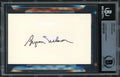 Byron Nelson Autographed 3x5 Index Card Beckett BAS #13021005