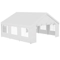 19.5' x 19' Event Tent with 2 Doors & 6 Mesh Windows