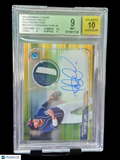 2019 Bowman Auto Relics Gold Refractors Fernando Tatis Jr. BCARFTJ BGS 9 Auto 10