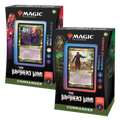 Magic the Gathering: The Brothers' War - Mishra’s Burnished Banner & Urza's Iron Alliance + Collector Booster Sample Pack Retro-Frame Commander Decks & Cases (Mishra's Burnished Banner)