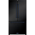 Thor Kitchen 36-inch, 20.3 cu. ft. Counter-Depth French 3-Door Refrigerator with Ice Maker RF3621CTD00-BLU