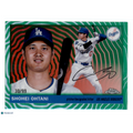 2025 Topps Chrome  Platinum Shohei Ohtani #17 Green /99