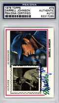 Darrell Johnson Autographed 1978 Topps Card #79 Seattle Mariners PSA/DNA #83317265