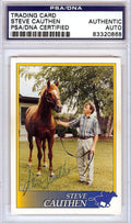 Steve Cauthen Autographed 1993 Trading Card PSA/DNA #83320868