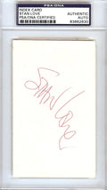 Stan Love Autographed 3x5 Index Card Washington Bullets PSA/DNA #83862630