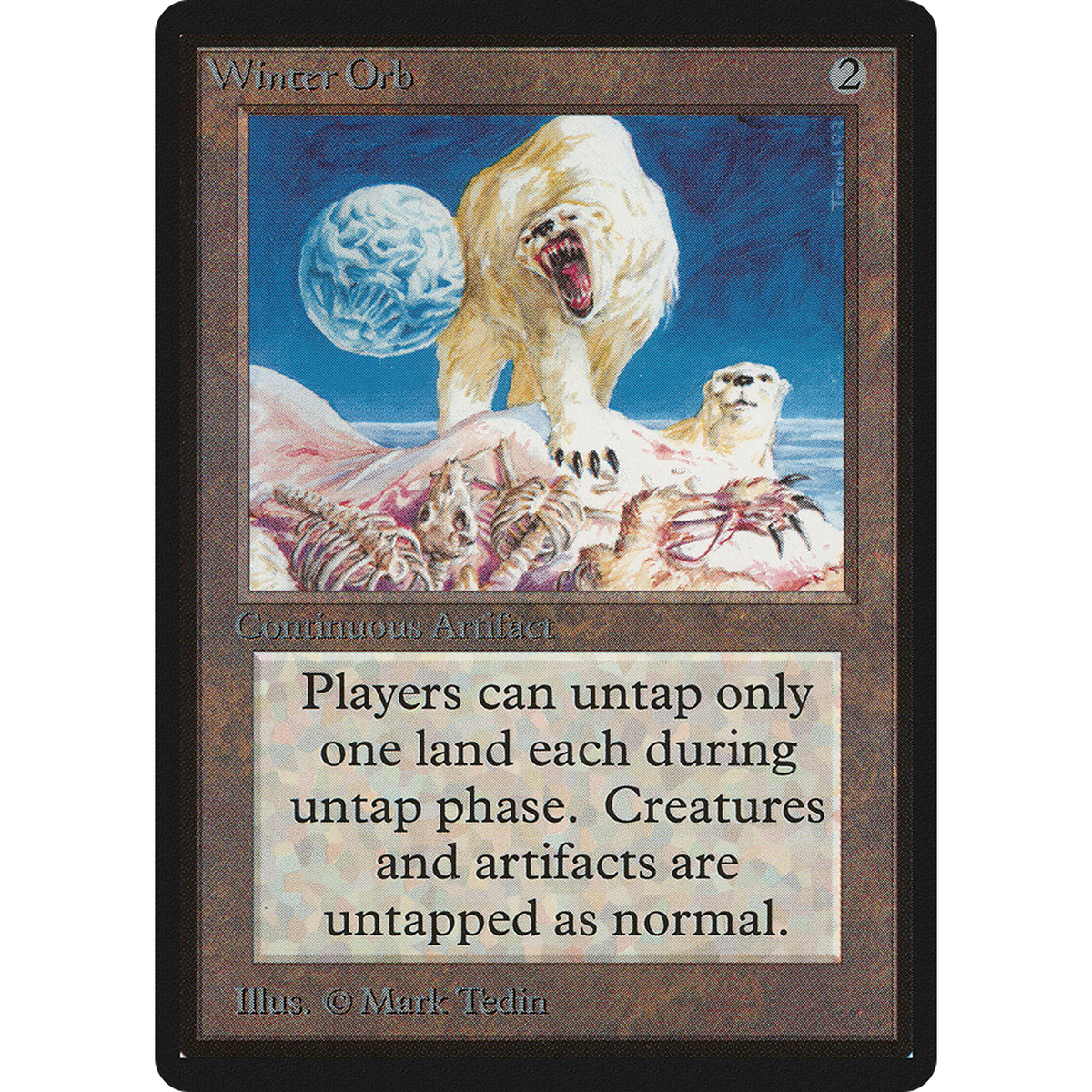 Winter Orb [Limited Edition Beta] (Near Mint)