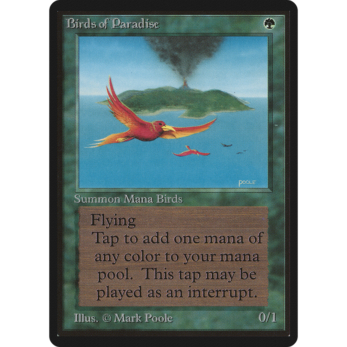 Birds of Paradise [Limited Edition Beta] (Moderately Played)