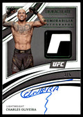 2022 Panini Immaculate Collection MA-COV Charles Oliveira Memorabilia Autographs /5