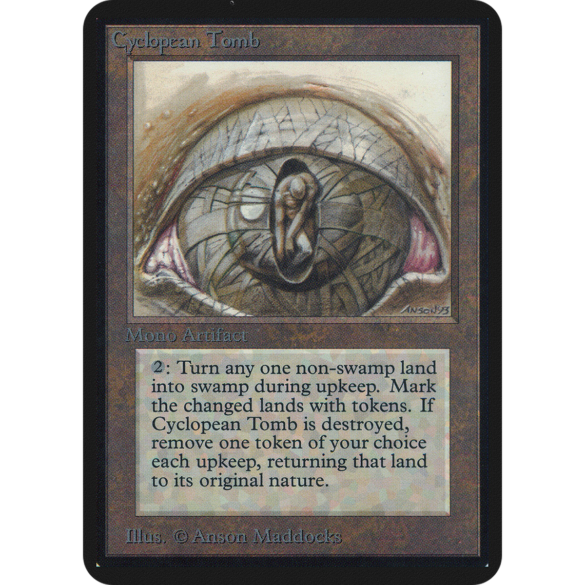 Cyclopean Tomb [Limited Edition Alpha] (Heavily Played)