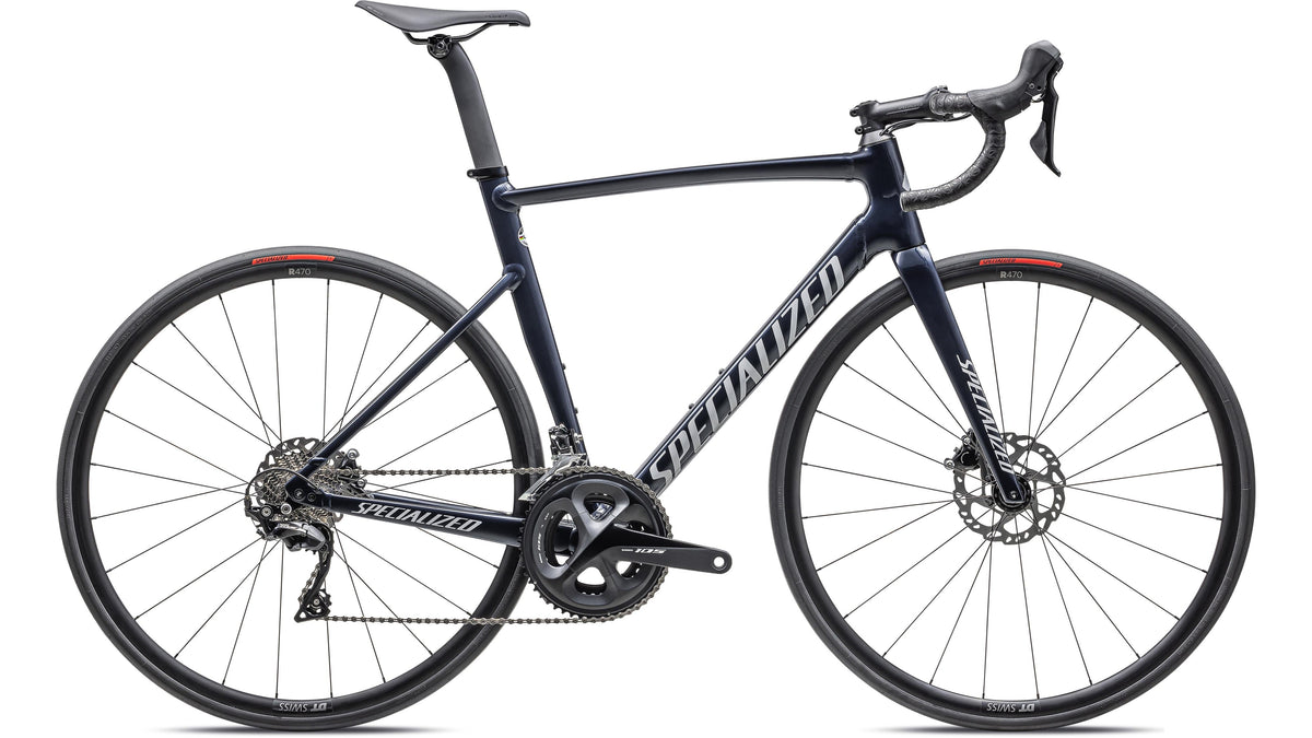 2023 Specialized Allez Sprint Comp - Shimano 105 (Gloss Metallic Deep Marine / Dove Grey / 61)
