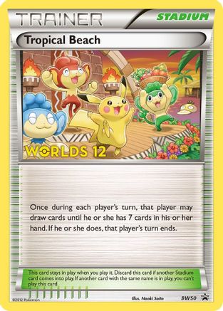 Tropical Beach BW50/101 - BW Black Star Promos (Lightly Played)