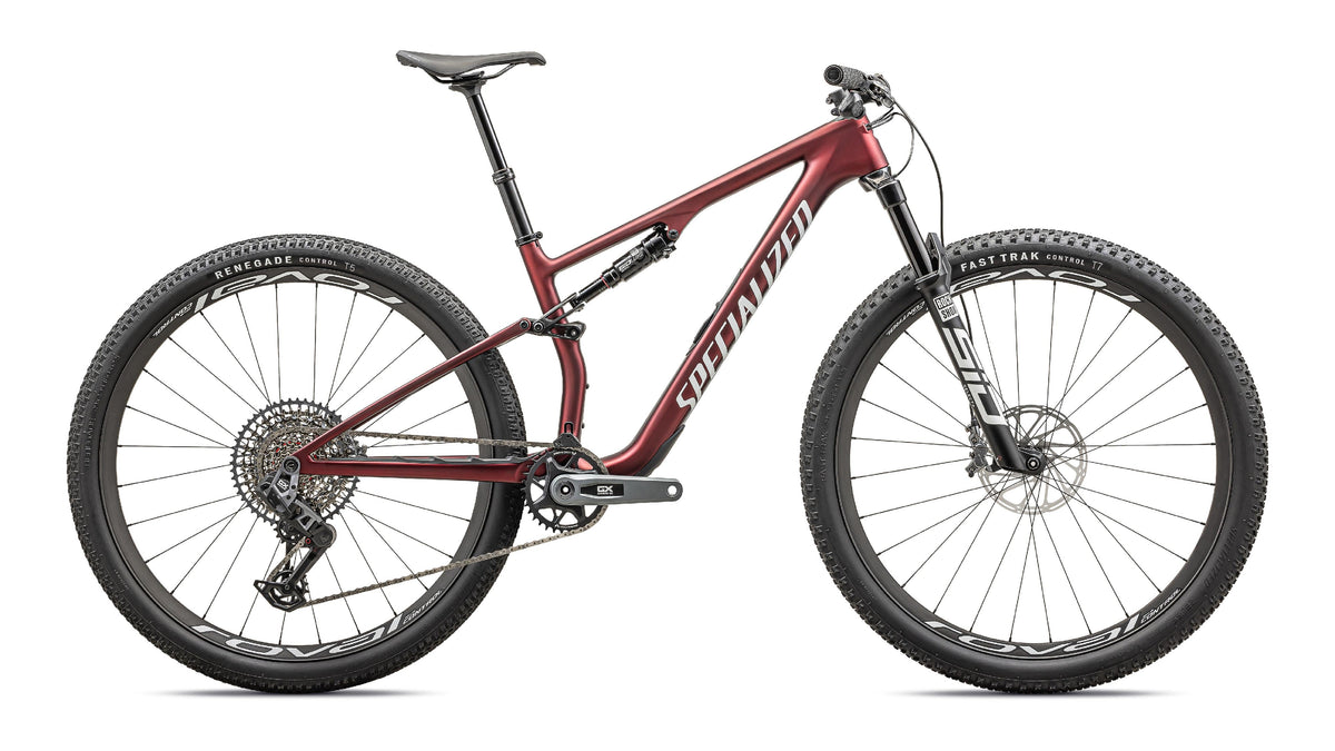 2024 Specialized Epic 8 Expert  - SRAM GX AXS, RockShox Select+ (Satin / Redsky White / XS)
