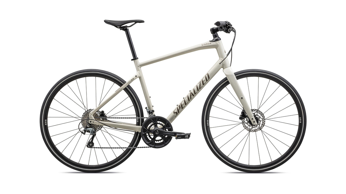 2023 Specialized Sirrus 4.0 (Gloss Birch / Satin Taupe Relfective / S)
