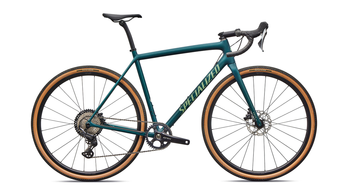 2026 Specialized Crux Comp - Shimano GRX (Emerald Metallic / Pistachio / 49)