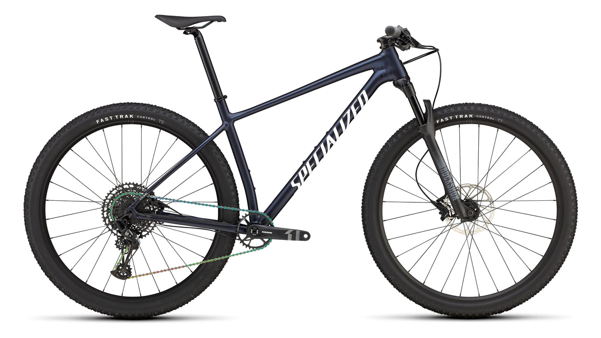 2025 Specialized Chisel Hardtail Comp (Gloss Metallic Deep Marine / White / S)